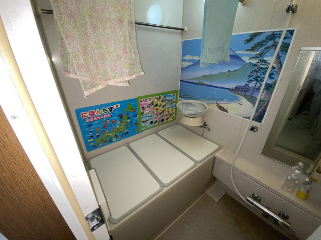 施工前 風呂写真